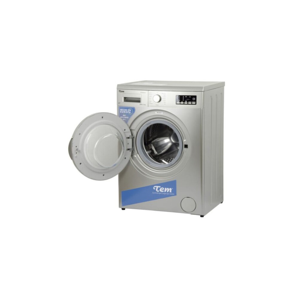 Lavarropas TEM 6K T0YLAF06AS4701 Acero