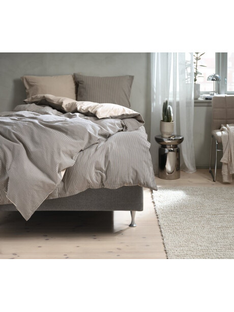 Juego de funda nórdica LILLIAN algodón lavado KING negro DBF KR Juego de funda nórdica LILLIAN algodón lavado KING negro DBF KR