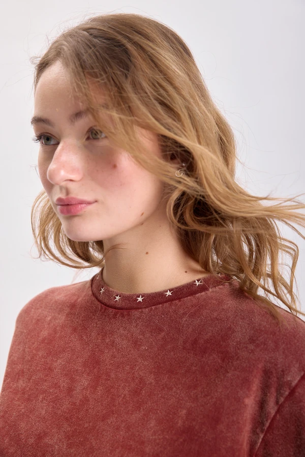 Remera estampa Terracota