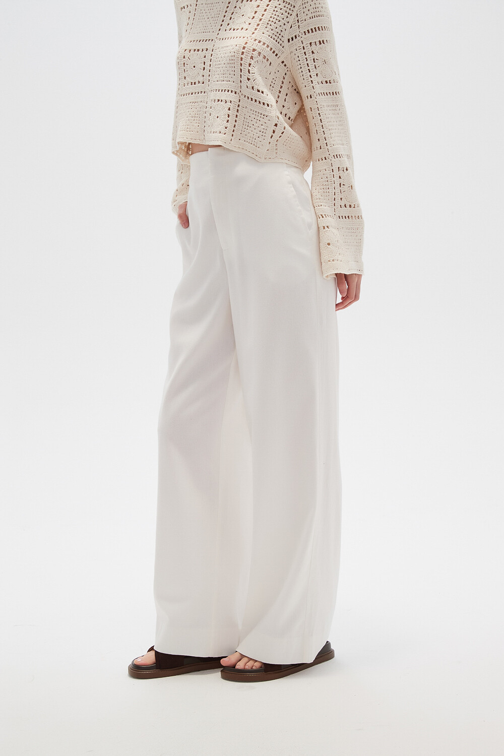Pantalon Elsoley Marfil / Off White