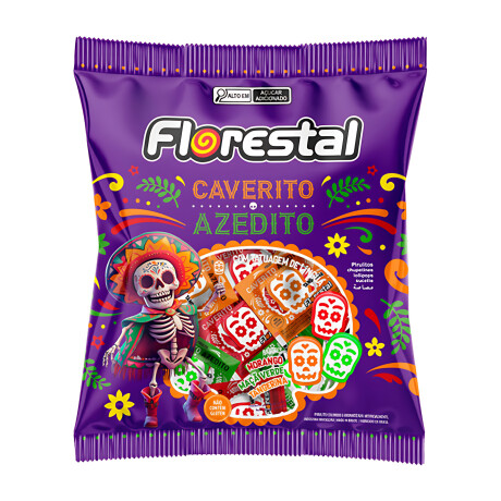 CHUPETIN FLORESTAL CALAVERITA ACIDA PALETA 300grs CHUPETIN FLORESTAL CALAVERITA ACIDA PALETA 300grs