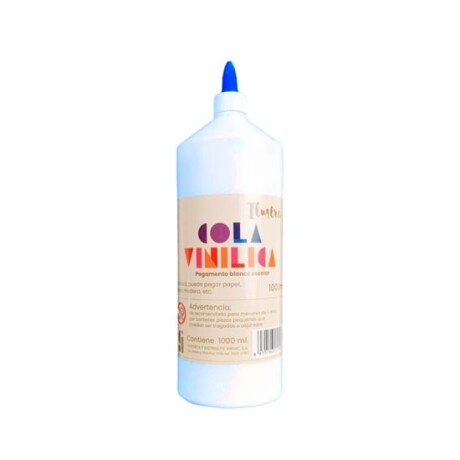 Cola Vinílica Escolar Ilustra 500 ml Azul