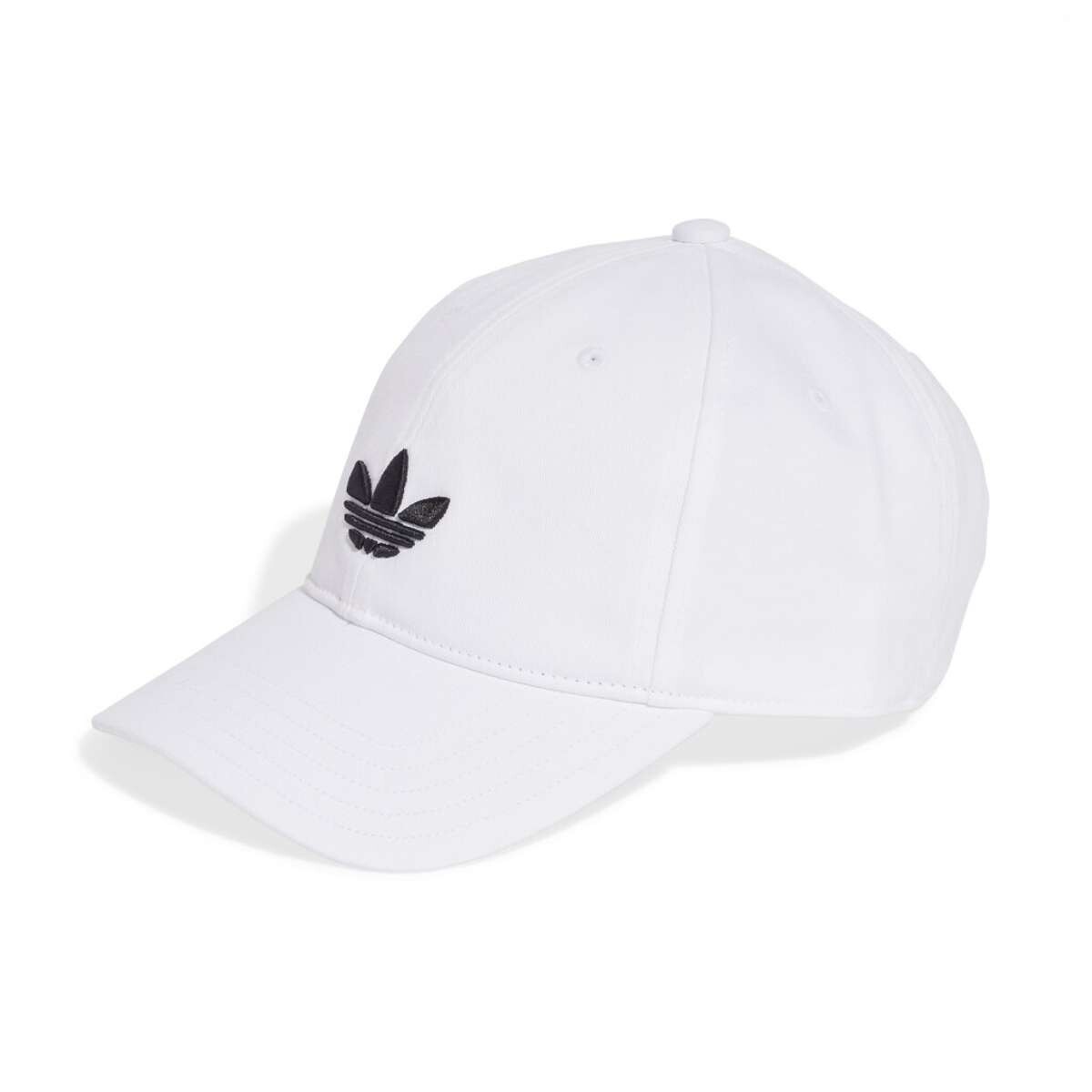 Gorra Adicolor Classic Trefoil Baseball Unisex - blanco 