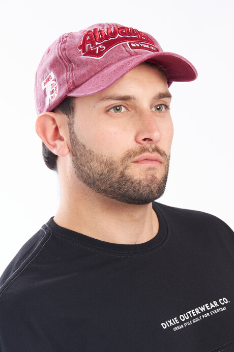 GORRO VISERA BRENER Bordeaux