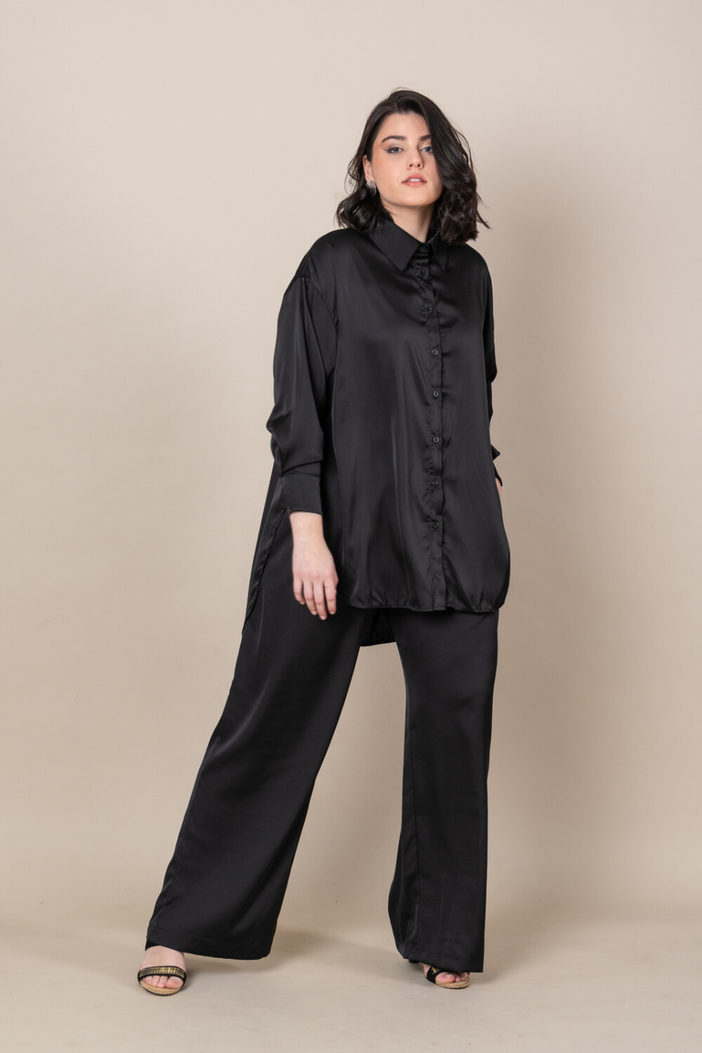 CAMISA WILLOW Negro
