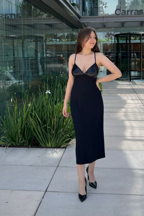 Vestido Matt Negro