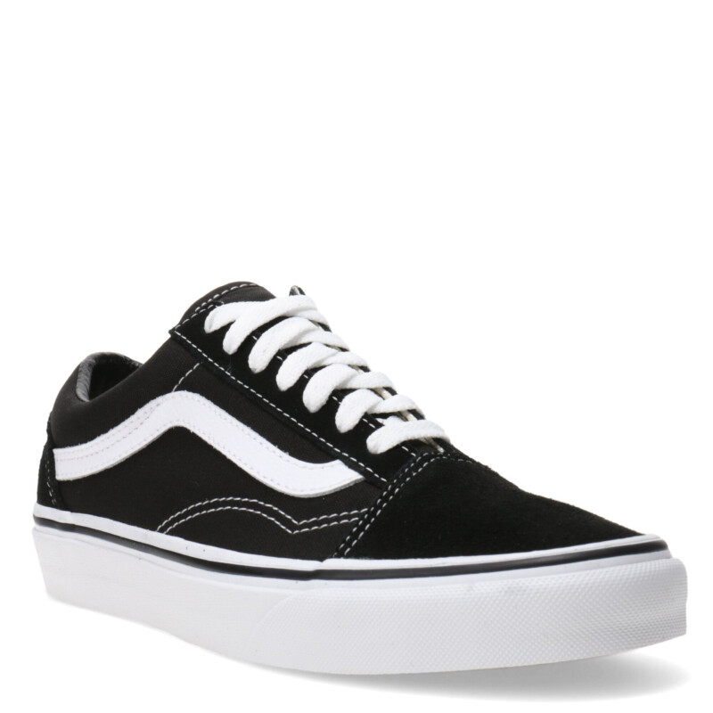 Championes Unisex VANS Old Skool Negro - Blanco