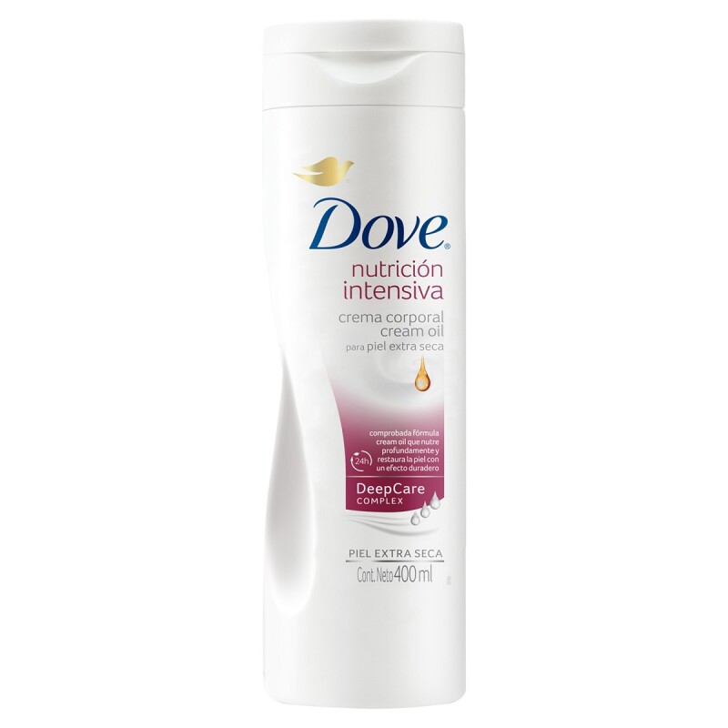 Crema Corporal Dove Intensiva 400 Ml. Crema Corporal Dove Intensiva 400 Ml.