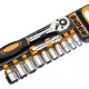 TOLSEN JUEGO LLAVE CRIQUET 3/8 + 10 DADOS MM INDUSTRIAL 12 Tolsen Juego Llave Criquet 3/8 + 10 Dados Mm Industrial 12