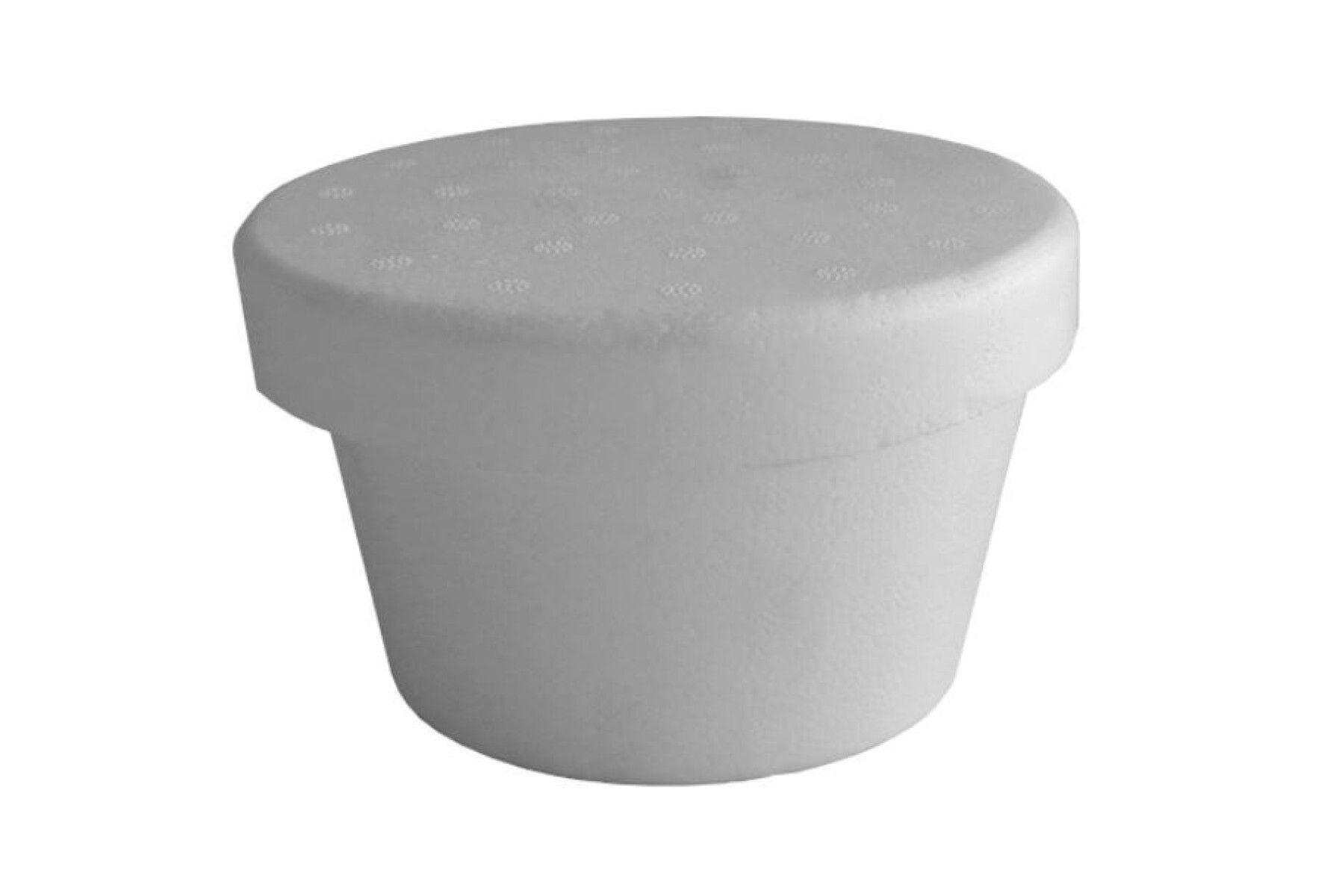 ENVASE ESPUMA CONICO 1/4 LT-10x7 CM. 