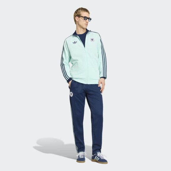Pantalón Adidas Deportivo Originals Alemania Azul
