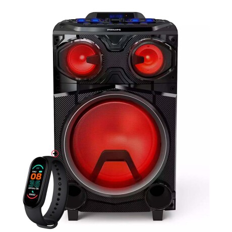 Party Speaker Philips Tax3305/77 Bluetooth Karaoke + Smartwatch Party Speaker Philips Tax3305/77 Bluetooth Karaoke + Smartwatch
