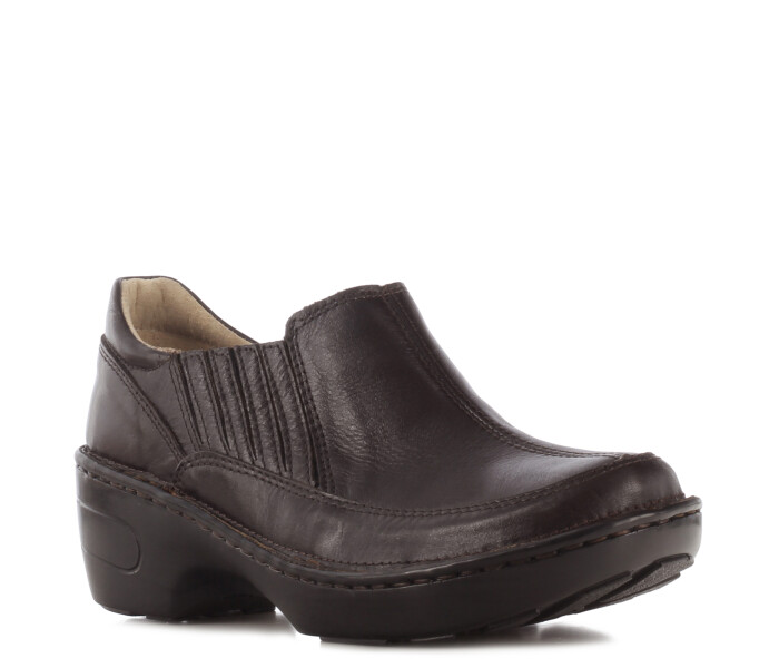 Zapato Casual Con Elastico-Ref.D5002 Negro 35.0 Chocolate