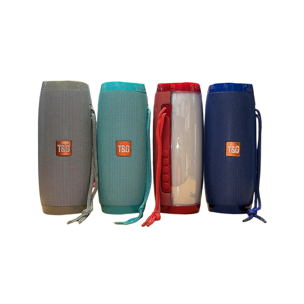 Parlante TG-157 Con Luces Y Bluetooth AZUL