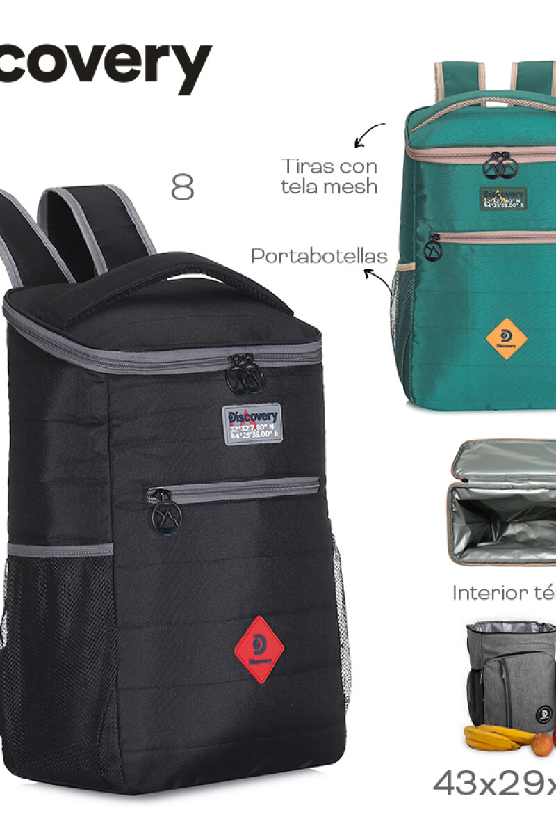 Mochila lonchera térmica Verde