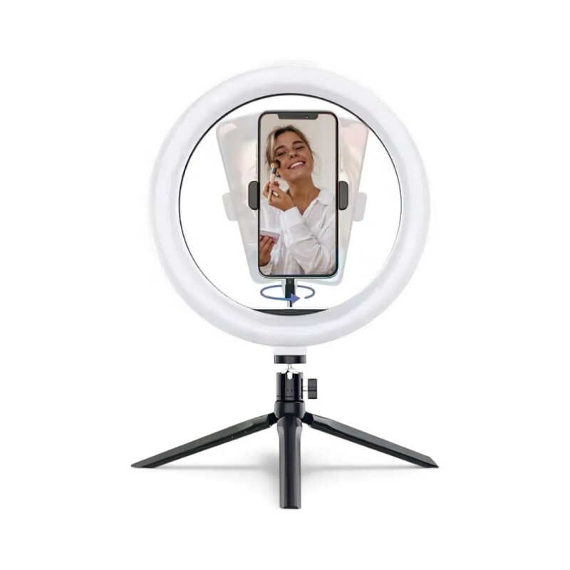 Aro de luz led Klasse con tripode 26×39cm | Ajuste de brillo y tonos Aro de luz led Klasse con tripode 26×39cm | Ajuste de brillo y tonos