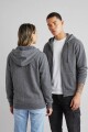 Campera deportiva clásica con capucha - UNISEX Gris melange oscuro