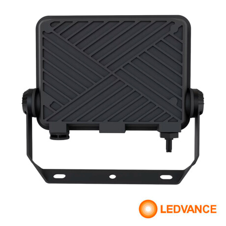 FOCO LED LEDVANCE OSRAM COMPACT IP65 30W NEGRO Foco LED LEDVANCE OSRAM Compact IP65 30W Negro Luz Fría