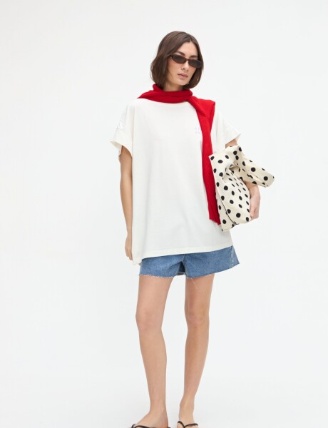 Musculosa Evelyn Off white