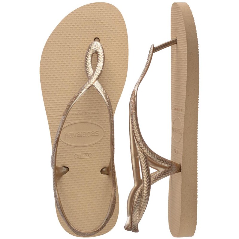 Sandalias Havaianas Luna FC Mujer Gris Arena