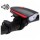 Luz y Bocina Recargable Para Bicicletas Rojo