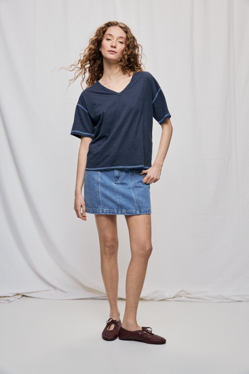 REMERA HARRY Azul Marino