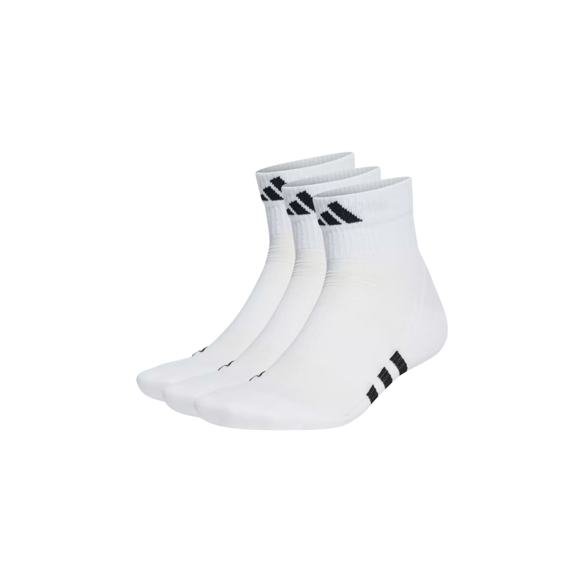 adidas Medias Performance Cushioned Mid-Cut - WHITE 