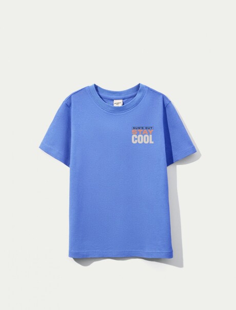 CAMISETA PARA NIÑO AZUL