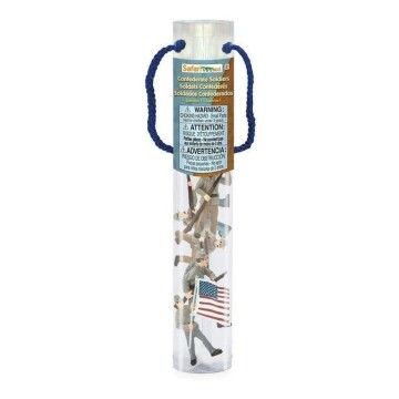 Figura Muñecos Safari Tubo Ejercito Guerra Civil Bandera Figura Muñecos Safari Tubo Ejercito Guerra Civil Bandera