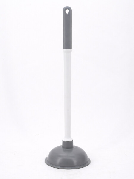 SOPAPA BASICA CON MANGO PLASTICO GRIS