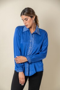CAMISA MIMOSA Azul francia