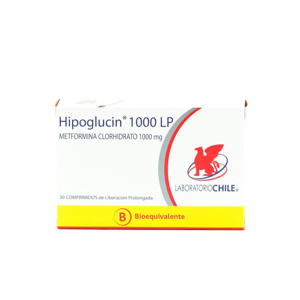 HIPOGLUCIN 1000 LP CJ X 30 COMP. única