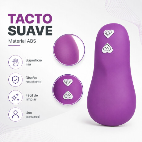 Huevo Vibrador Con Control Remoto Violeta