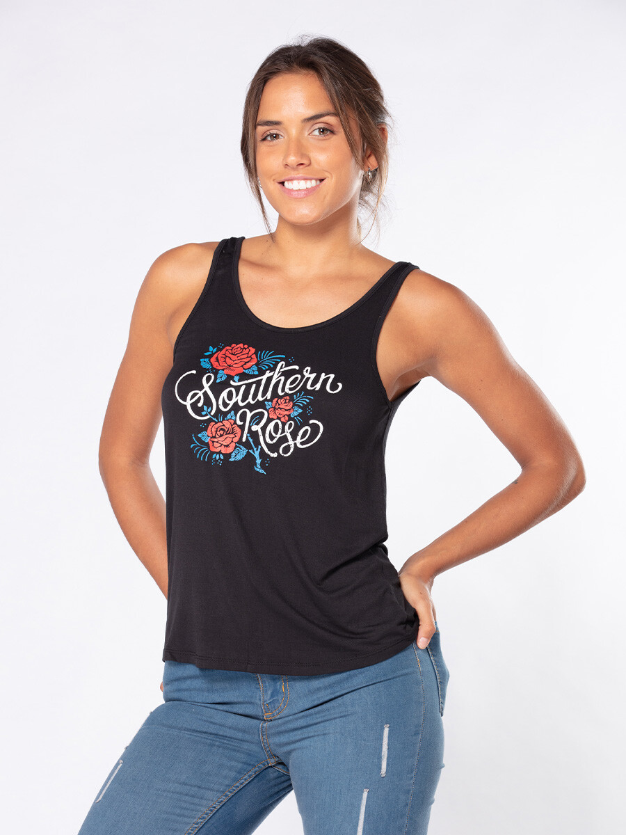 MUSCULOSA SOUTHERN REV - Negro 