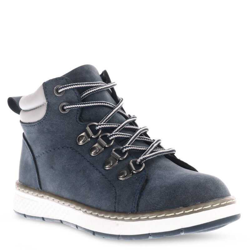 Bota de Niños Croco Kids DALMA acordonada Azul Marino