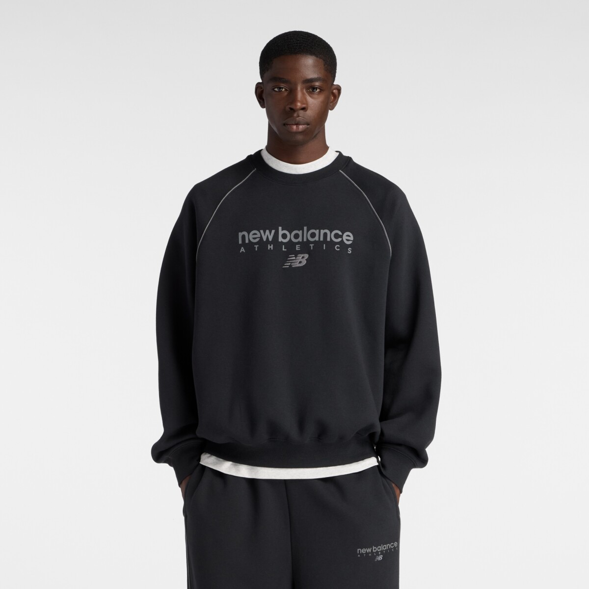 Buzo New Balance de Hombre - - MT61U4JOBK - BLACK 