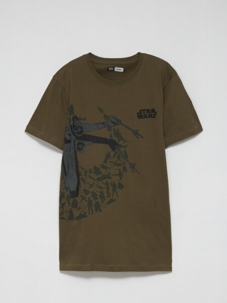 Camiseta manga corta Star Wars- Verde