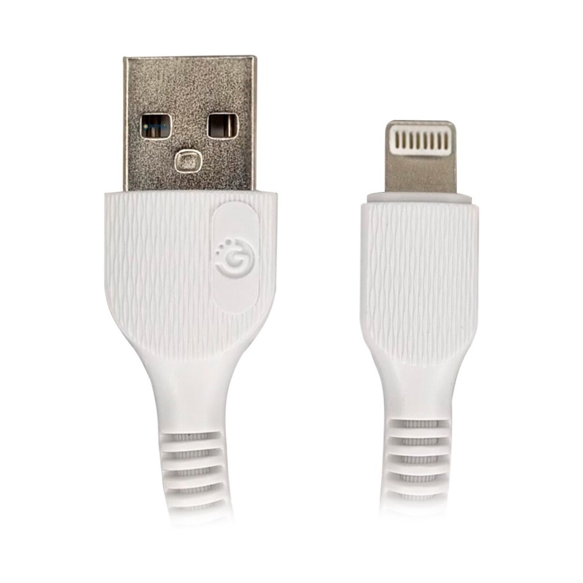 Cable De Datos Usb Tipo Lightning iPhone 1 Metro Goldtech Ax - Variante Color Blanco 