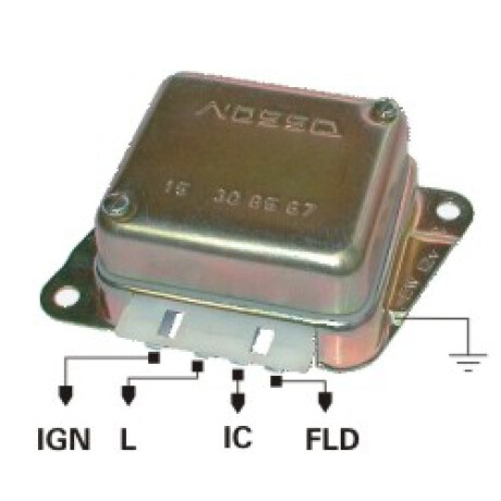 REGULADOR VOLTAJE FIAT 125 ELECTRONICO AW12V NOSSO REGULADOR VOLTAJE FIAT 125 ELECTRONICO AW12V NOSSO