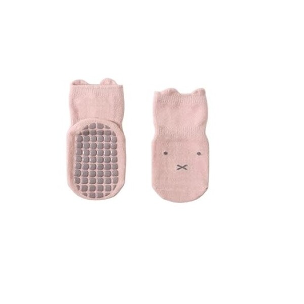 Set Medias Anti deslizante BAMBA Rosa