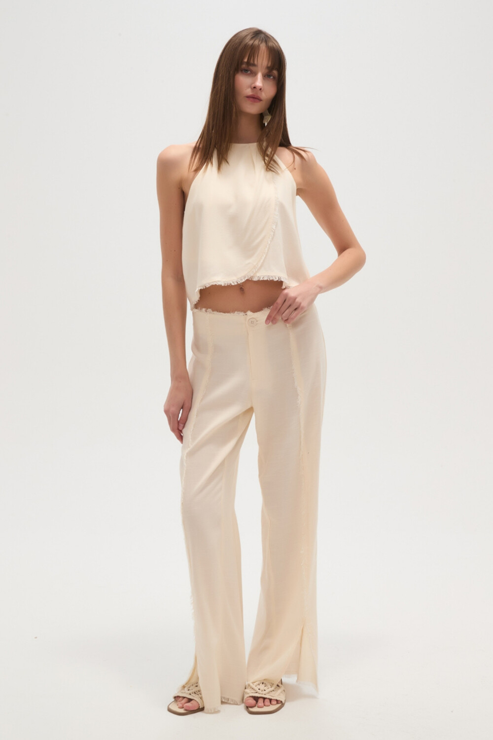 Pantalon Bemire Crudo / Natural