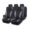 JUEGO DE FUNDAS CUBRE ASIENTO (NEGRO/GRIS) Juego De Fundas Cubre Asiento (negro/gris)