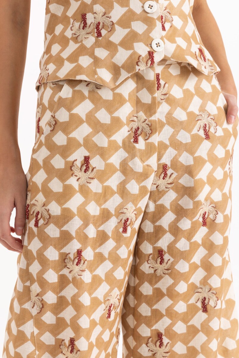 PANTALON PALMS Camel