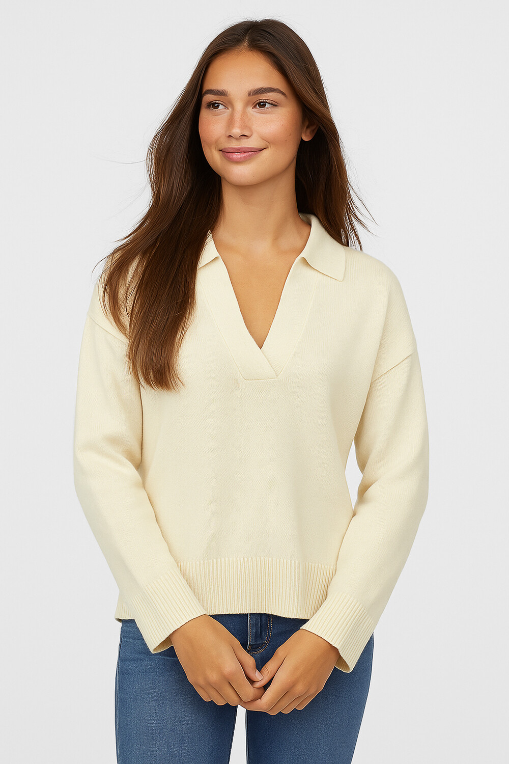 Sweater Dapa Beige Claro