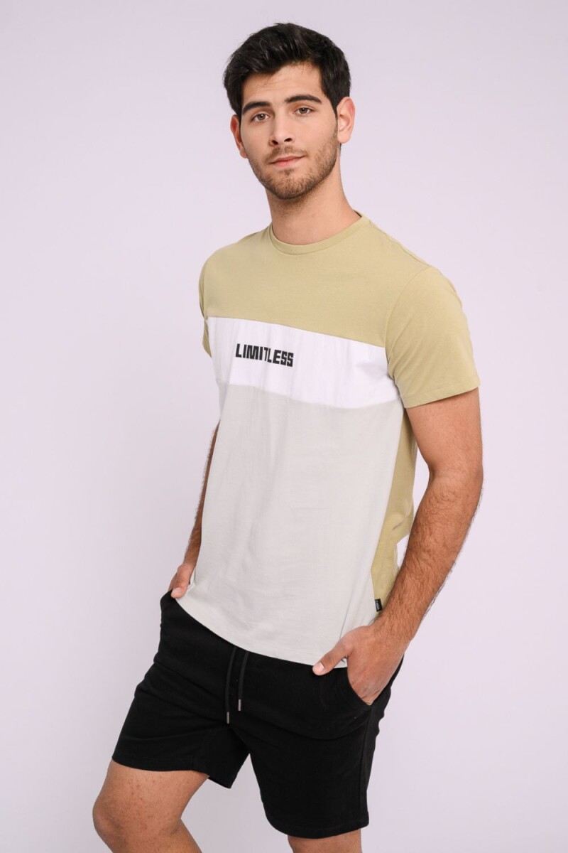 Remera estampada - Verde 