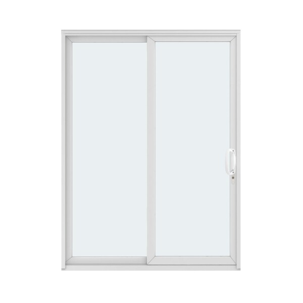 Ventana de PVC Blanco 200 X 200 Puerta Corrediza Cerradura Ventana de PVC Blanco 200 X 200 Puerta Corrediza Cerradura