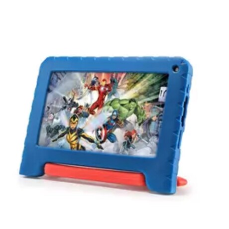 Tablet Kids Avengers 7 Wifi 2/32GB Multilaser NB602 AZUL