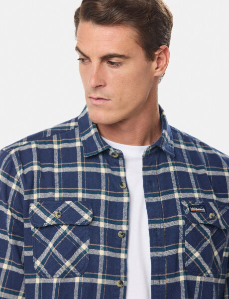 SOBRECAMISA LEÑADORA Azul