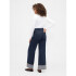 V-HR WIDE LEG CUFF DARK GISELE DARK WASH INDIGO 119