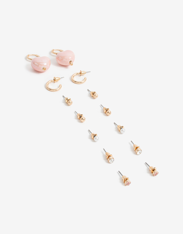 Aros Sets Metal Bijou Set Metal - Dorado